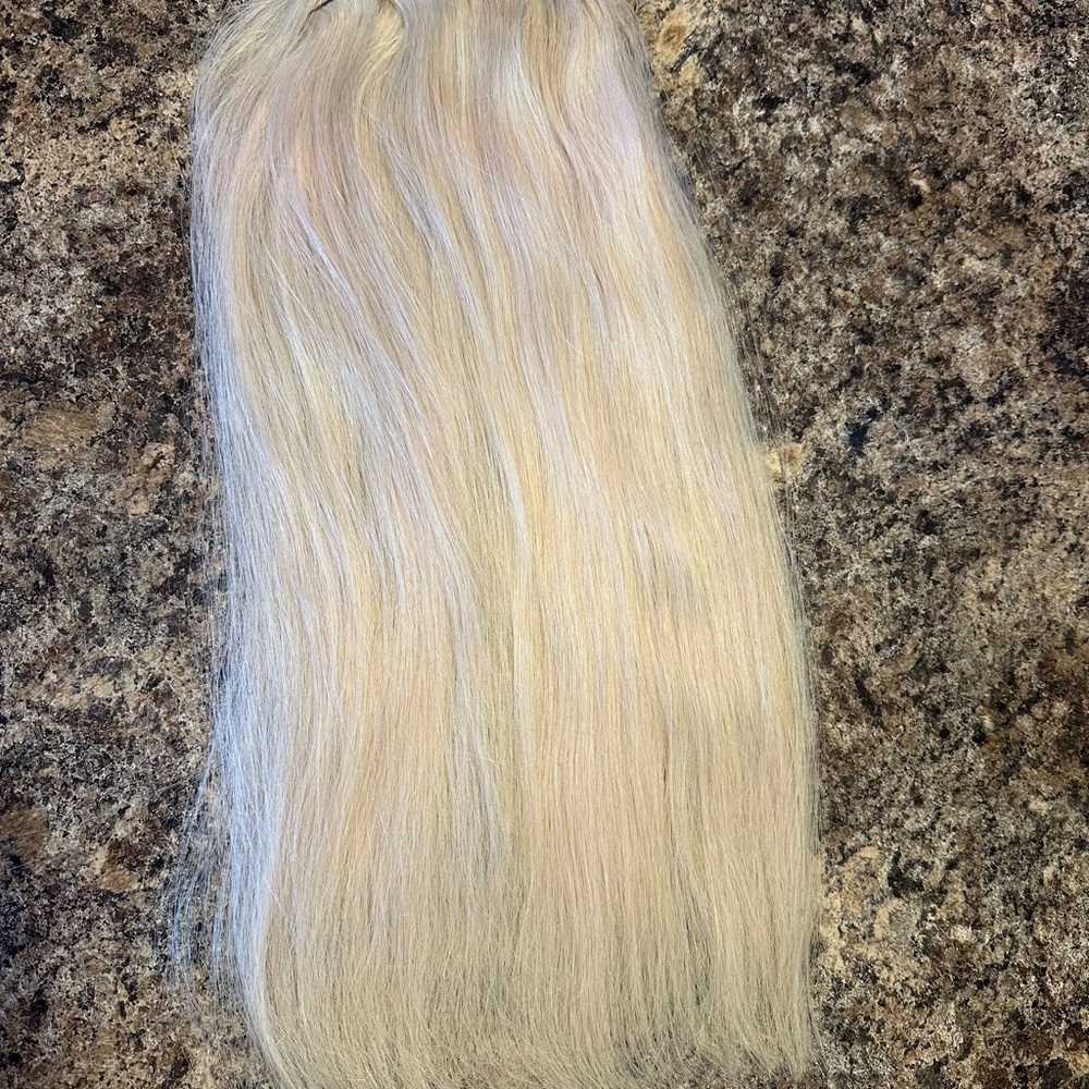 Muse Human Hair MicroWefts; Mya dark seam